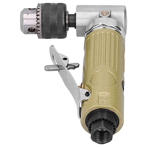 90 Degrees Elbow Air Drill Pneumatic Powerful Angle Drilling Machine Tapping Machine, Air Drill Pneumatic Tool - WoodArtSupply