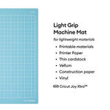 Cricut Light Grip Cutting Mat 8.5in x 12in, Reusable Cutting Mats for Crafts, Use with Printer Paper, Vellum, Light Cardstock & More, Blue Cricut