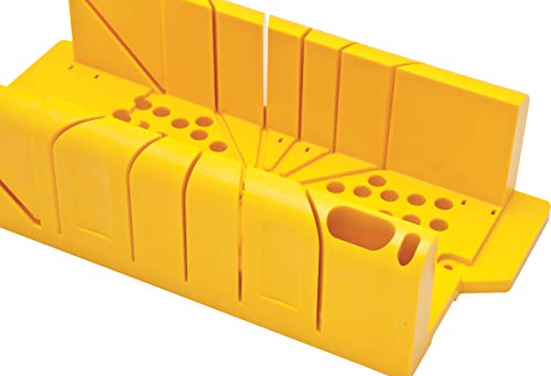 Stanley 1-20-600 Saw Storage Miter Box with Saw, Black Stanley