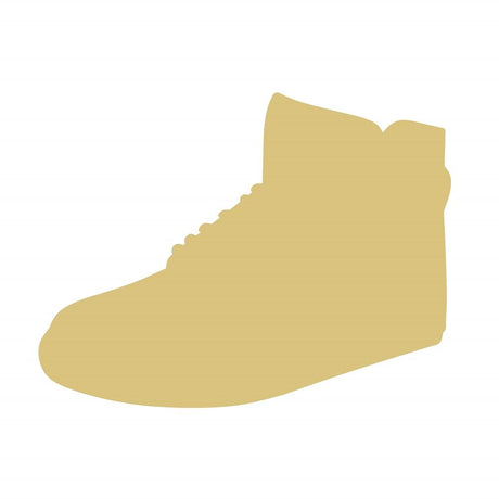 Sneaker Unfinished Wood Cutout Fashion Tennis Shoe Door Hanger MDF Shape Canvas Style 3 Diverse Woodworking
