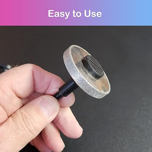 Crossarctic Cut-Off Wheel Mounting Mandrel Holder 3/8" & 1/4" Arbor Hole with 1/4" Shaft Stem for Die Grinder Accessories Drill Rotary Tool(3 Pack) Crossarctic