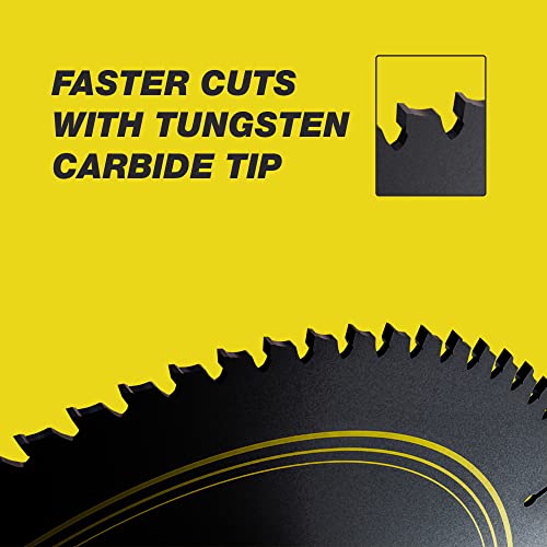 ROCKPORT Table Saw Blades 10 inch 60 Teeth - (3 Pack) 10" Table Saw Blades & 10 inch Miter Saw Blades, 5/8" Arbor, Multipupose Carbide Tip Circular ROCKPORT