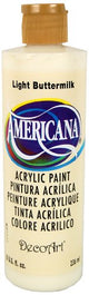 DecoArt DA164-9 Americana Acrylics, 8-Ounce,Light Buttermilk DecoArt