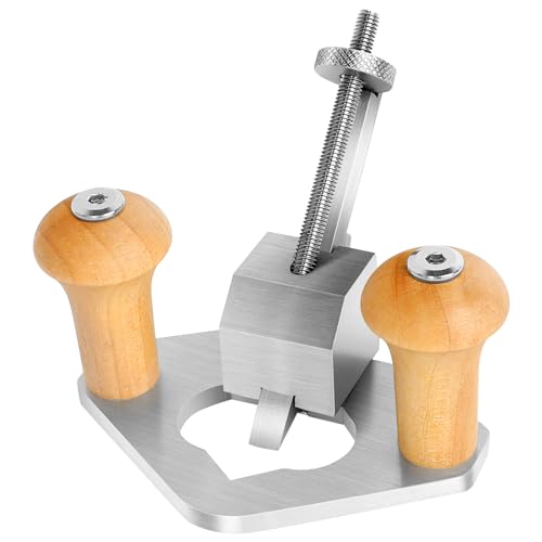 Router Plane, Handheld Woodworking Tool,Adjustable Blade Hand Wood Planer, Stainless Steel Wood Shaver w/Depth Stop, High Configuration Hand Planer