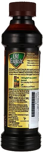Old English 75144 Scratch Cover For Dark Woods, 8oz Bottle, Wood Polish Old English