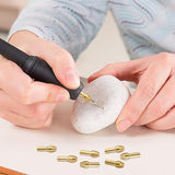 Drill Chuck Collet Set for Dremel Accessories for Dremel Drill Bits, with Quick Change Adapter and Rotary Drill Nut Tool – 1/32" to 1/8" Shank Size RHQQ