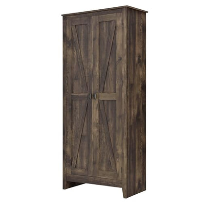 Ameriwood Home Farmington 32" Storage Cabinet in Brown