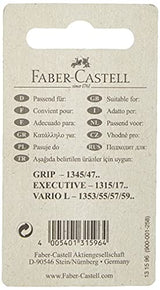 Faber-Castell Zapasowe gumki do olówków automatycznych Grip 3 sztuki Faber-Castell
