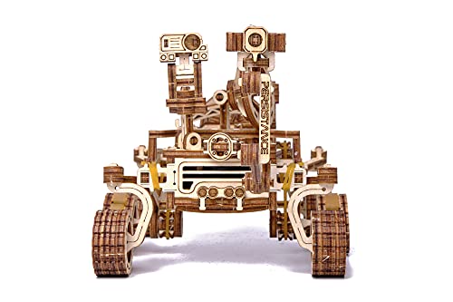 Wood Trick Mars Rover 3D Wooden Puzzle - Build & Explore a Functional Model for All Ages - WoodArtSupply