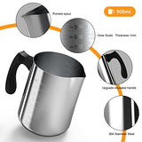 Ohcans Candle Making Kit Supplies, Soy Wax DIY Candle Making for Adults, with 900ml Candle Make Pouring Pot, Candle Wicks, Wicks Sticker, Wicks Ohcans