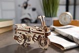 UGEARS Wood Motorcycle Model Kit - Moto Compact Folding Scooter 3D Puzzles for Adults - 3D Puzzle Model Kits for Adults (Rides 6 feet) - UGEARS