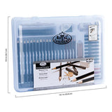 Royal & Langnickel Essentials ClearView Sketching Art Set, 44pc Royal & Langnickel