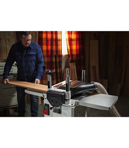 JET 15-Inch Planer, Helical Cutterhead, 3 HP, 1Ph 230V (JWP-15BHH) - WoodArtSupply