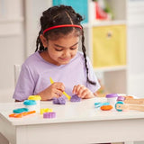 Melissa & Doug Created by Me! Cut, Sculpt, and Roll Modeling Dough Kit With 8 Tools and 4 Colors of Dough - with Stampers, Arts And Crafts For Kids Melissa & Doug