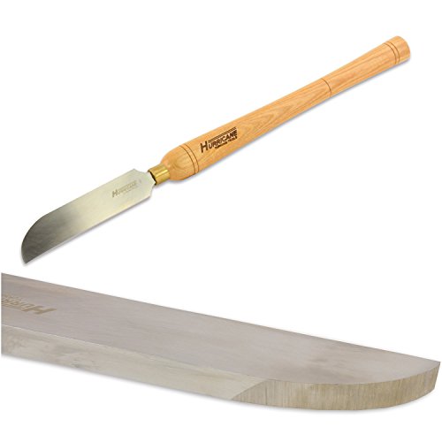 Hurricane Turning Tools, HSS, 3 Piece Scraper Set (Right Side, Left Side, Round Nose, 1 1/2" Wide), Standard Series Woodturning Tools Hurricane Turning Tools