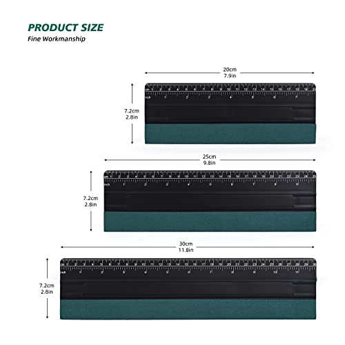 EHDIS Vinyl Squeegee Tool Window Tint Squeegee Tool 3PCS Big Size Felt Edge Vinyl Wrap Squeegee for Vinyl Graphic Decal Car Wrapping Applicator Large EHDIS