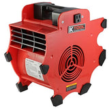 K Tool International 77700; Big Chill Workforce Blower, 3 Speed Motor with Built-in Overload Protection, 4 Angle Position, Indoor and Outdoor Use, K Tool International