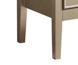 Kings Brand Furniture - Versailles Curio Display Storage Accent Cabinet with Glass Shelves (Gold) Kings Brand Furniture