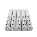 Winsor & Newton Fineliner Fine Point Pen Set, Assorted, Set of 5, Black Winsor & Newton