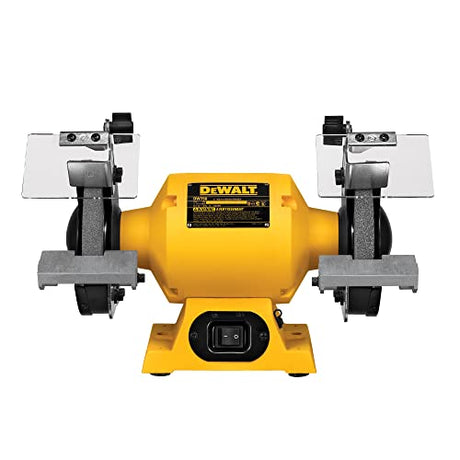 DEWALT Bench Grinder, 6 Inch, 3/4 HP, 3,600 RPM For Larger Grinding Applications(DW756) DEWALT