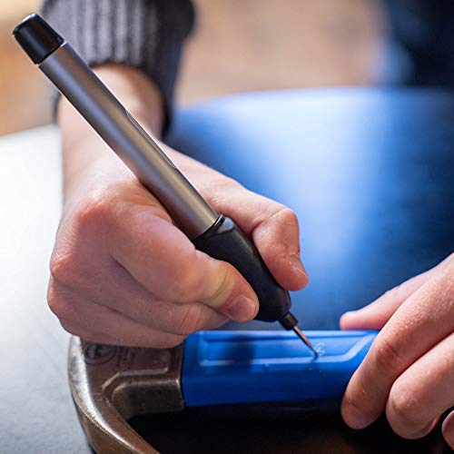 General Tools Cordless Engraving Pen for Metal - Diamond Tip Etching Tool for Engraving Toys, Sporting Goods, & Glass Gifts General Tools