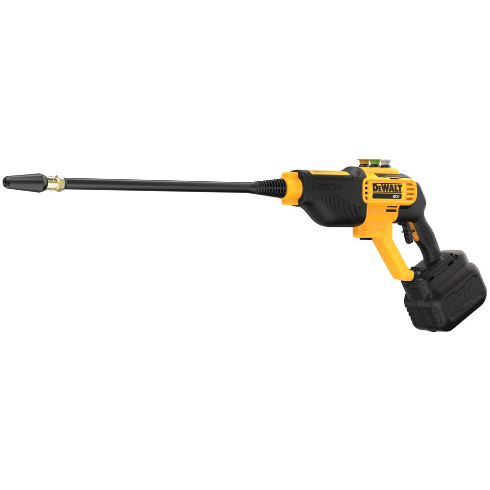 DEWALT Cordless Pressure Washer, Power Cleaner, 550-PSI, 1.0 GPM, Battery & Charger Included (DCPW550P1) - WoodArtSupply