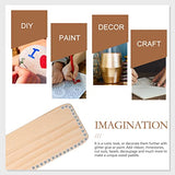 Sewroro Blank Oars Wooden Paddle Wood Boat Dazed and Confused Costume Unfinished Wooden Oar Wood Canoe Paddle Wooden Frat Paddle DIY Painting Wooden Sewroro