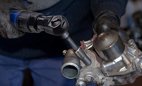 ACDelco ANI405A-NK1 Pneumatic Heavy Duty Twin Hammer ½” 5-Speed Impact Wrench & 3/8” Ratchet Wrench Combo Tool Kit ACDelco Tools