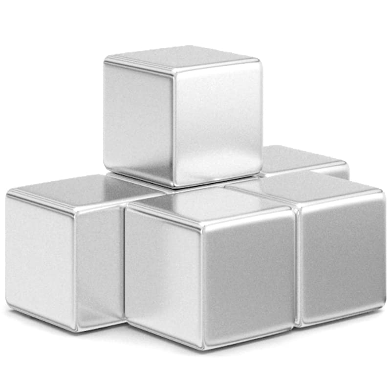 REALTH Square Magnets Neodymium Rare Earth Magnets for Research Industrial Purposes Educational(MCB1206) Realth