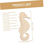 Anneome 70pcs Marine Animal Wood Chips Unfinished Wooden Slices Octopus Cutouts Unfinished Wooden Cutouts DIY Crafts Cutouts Wedding Decoration Wood Anneome