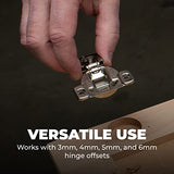 Kreg KHI-Hinge Concealed Hinge Jig - Drill Perfect Holes for Cabinet Hinges & Hardware Installation - Cabinet Door Hinge Tool - Cabinet Hardware Jig KREG