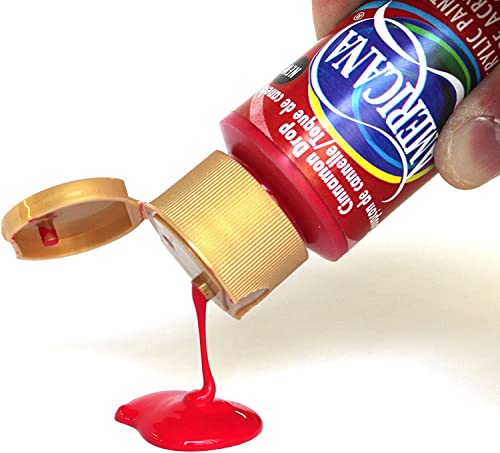 Dazzling Metallics Acrylic Paint 2oz-Festive Red DecoArt