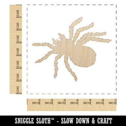 Tarantula Spider Solid Unfinished Wood Shape Piece Cutout for DIY Craft Projects - 1/8 Inch Thick - 6.25 Inch Size - WoodArtSupply