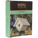Woodpile Fun! Hobby Lobby DIY Paintable Customizable Wood Birdhouse Activity Craft Kit for Kids and Adults Woodpile Fun!