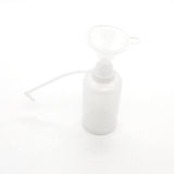 12 Pcs Precision Tip Applicator Bottles, MYYZMY 1 Ounce Translucent Glue Bottles, with 2 Mini Funnel, White Lids MYYZMY