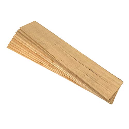Unfinished Wood Bundle | Arts and Crafts | DIY | House | School Projects | Decoration | Wooden Ornaments | Pack of 10 | 16 inch Long