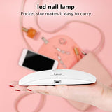 Sazzi Led Uv Nail Lamp UV Light for Resin, 24W, Industry Featured Low Heat Function, Cures 5 Fingernails or toenails at The Same time, Compatible Sazzi