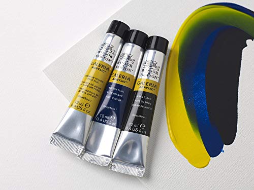 Winsor & Newton Galeria Acrylic Paint, 20 x 12ml (0.4--oz) Tube Paint Set Winsor & Newton