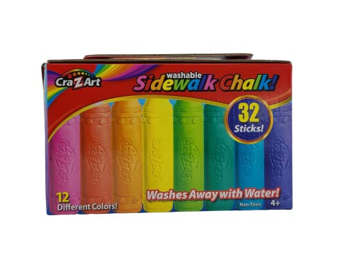 Creative Roots Paint Your Own Stepping Stone Bundle with CRA-Z-Art Sidewalk Chalkcn - WoodArtSupply