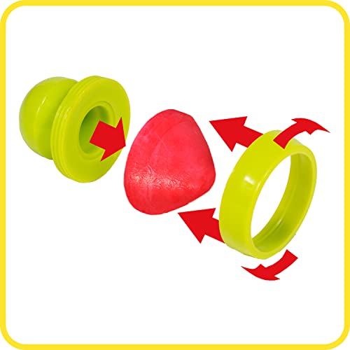 READY 2 LEARN Easy Grip Crayons - 6 Colors - 18m+ - Non-Toxic Toddler Crayons - Easy to Hold - Refills Available READY 2 LEARN