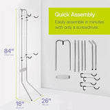 Delta Cycle Michelangelo 2 Bike Storage Rack - Gravity Fully Adjustable Bike Rack Garage For Road, MTB, and Hybrid Bicycles - Vertical Bike Rack Delta Cycle & Home