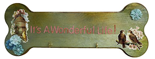 Walnut Hollow, Dog Bone Pine Signboard, Sandal - WoodArtSupply