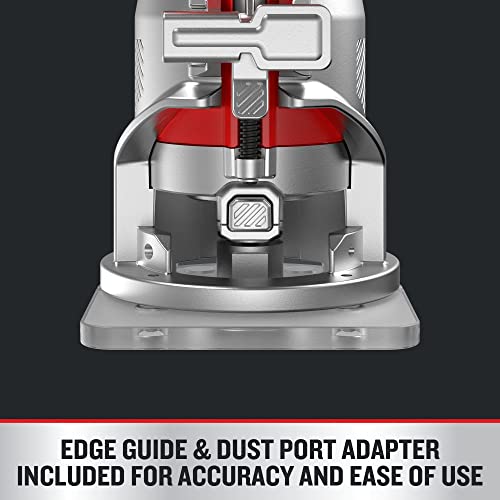 CRAFTSMAN V20 Router, Fixed Base, 7 Speeds, 16,000-30,000 RPM, Bare Tool Only (CMCW400B) - WoodArtSupply