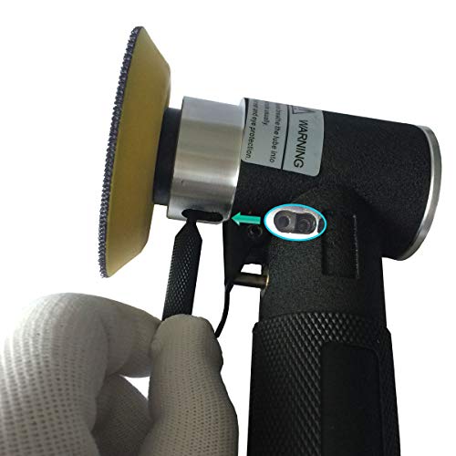 2" and 3" Random Orbital Air Sander, Pneumatic Sander for auto sanding tools, Dual Action Polisher, air angle sander, pneumatic angle sander PROSHI