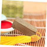 Ciieeo 5pcs Carved Wood Unfinished Wood Whittling Blocks Hobby Kits for Adults Wood Carving Whittling Whittling kit Blank Scrapbook Wooden Stamps for Ciieeo