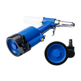 INPANOLS Pneumatic Pop Rivet Gun Hydraulic Air Rivet Tool Kit with 3/32-inch 1/8-inch 5/32-inch 3/16-inch Nosepieces INPANOLS