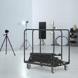 VEVOR Drywall Cart, 1500 LBS Panel Dolly Cart with 36.02" x 24.02" Deck and 5" Swivel Wheels, Heavy-Duty Drywall Sheet Cart, Handling Wall Panel, VEVOR