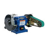 Multitool 2" x 36", 1 hp Industrial Belt Grinder, 8" Bench Grinder with Multitool Grinders Belt Attachment MULTITOOL GRINDERS