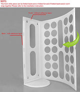 Lunies Plastic Bag Holder for Grocery Bags, Wall Mount Grocery Bag Storage Dispenser, Hanging Trash Bag Organizer for Kitchen, Large Capacity Lunies