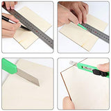 CertBuy 50 Pcs Unfinished Wood Pieces 6 x 6 Inch Square Blank Wood Natural Wooden Squares Cutouts for DIY Crafts, Painting, Staining, Carving, CertBuy